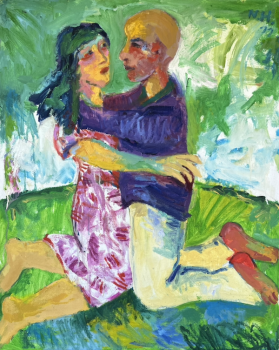 Original Gemälde "Ich liebe Dich" - Norbert Hornig